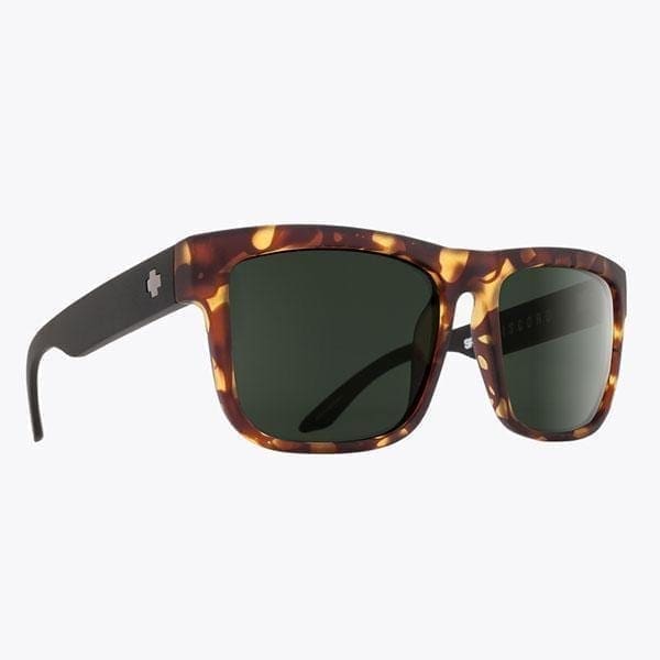 SPY Discord Vintage Tortoise-HD Plus Gray Green Sunglasses