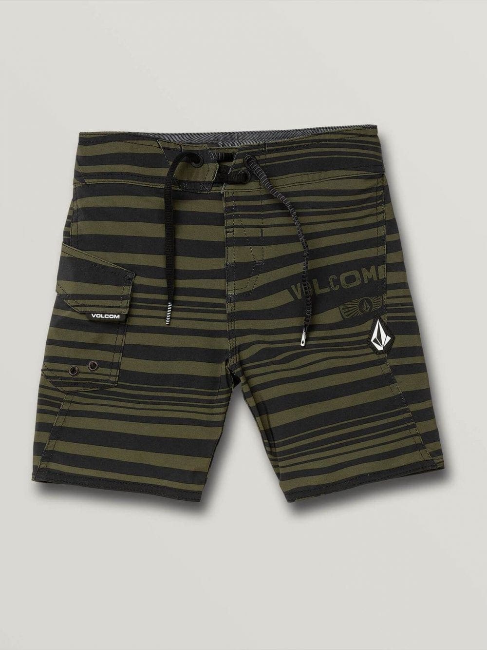 Volcom Logo Stripe Mod-Tech Toddler Boardshorts